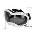 thumbnail image 4 of Unique Design Pet Sunglasses, UV Protection Wind Protection Dust Protection Fog Protection Pet Glasses Eye Wear Protection for Large Dogs, Adjustable Strap, Soft and Comfortable, 4 of 7