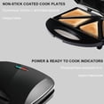 thumbnail image 2 of 220V Home Multifunction 1000W Electric Mini Grilling Panini Baking Plates Toaster Waffle Maker, 2 of 5