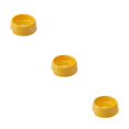 thumbnail image 4 of mmirethe Portable And Long-lasting Cat Bowl Designed For Traveling Pets Convenient yellow 3Set, 4 of 6