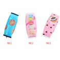 thumbnail image 2 of kurtrusly Kawaii Large-Capacity Simulation Biscuit Pencil Case PU Stationery Bag Pen Box, 2 of 9