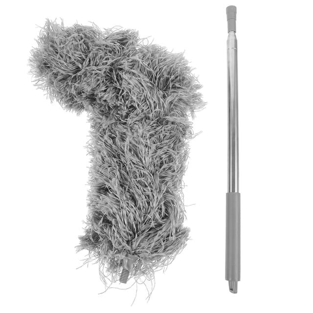 Gutter Cleaning Brush Extendable Guard Cleaner Brush Extension Pole ...