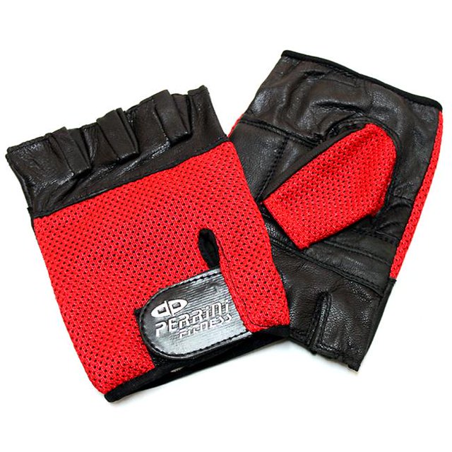 Leather Gloves, Extra Large - Red