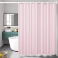 thumbnail image 1 of Doublure de Rideau de Douche Imperméable - Rideau de Salle de Bain Robuste et Anti-Moisissure pour Baignoire avec Crochets, Aucune Perceuse Requise, 1 of 6