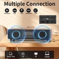 thumbnail image 2 of JYX Sound Bar, Speaker for TV with Remote, 50 W, Auto Volume Boost, 3 Equalizer Modes, Soundbar for PC/Gaming/Projectors, 2 of 10