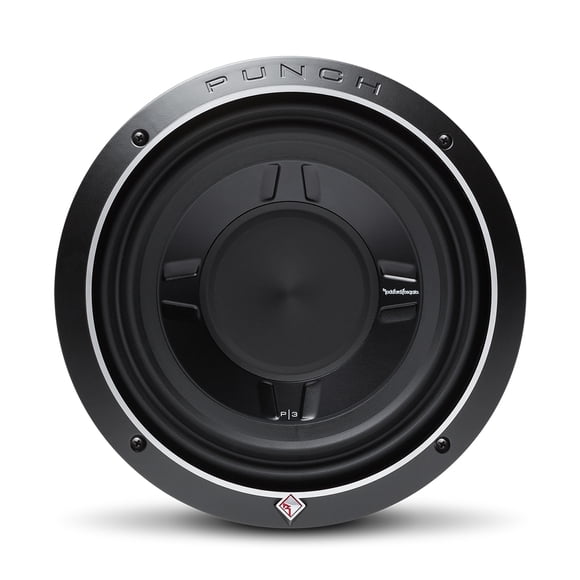Rockford Fosgate P3SD4-10 Punch Stage 3 10″ Shallow 4-Ohm DVC Subwoofer