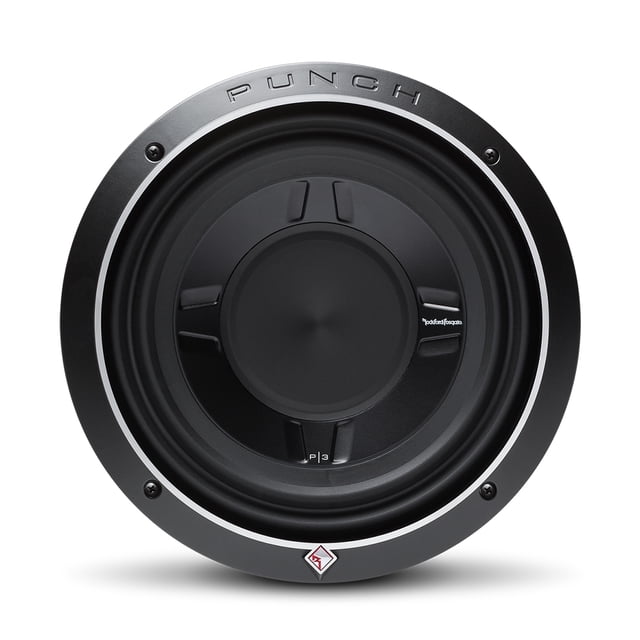 Rockford Fosgate P3SD4-10 Punch Stage 3 Caisson de Basses en PVC 10′′ Peu Profond 4 Ohms