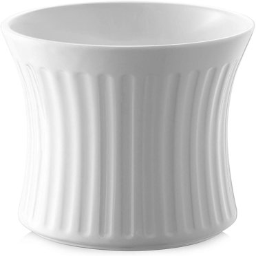 MesaSe Utensil Holder - 7.3” Kitchen Utensil Holder for Countertop  Ceramic Utensil Crock  Large Cooking Utensil Holder Farmhou