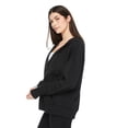 thumbnail image 4 of No Boundaries Women's Oversized Zip-Up Hoodie, 4 of 6