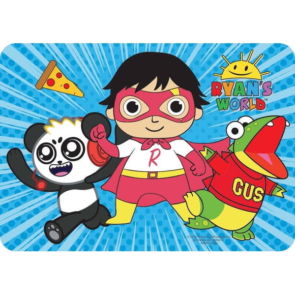 Ryan's World "Pizza & Ryan" Placemat