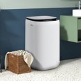 thumbnail image 2 of Gymax 7.7 lbs Full Automatic Compact Washer & Spinner Combo White, 2 of 10