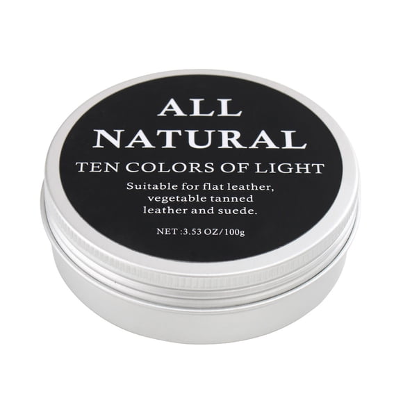 100g Leather Conditioner Cream for Furniture, Bags & Shoes - Natural Beeswax & Shea Butter Nourishing Treatment