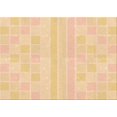 thumbnail image 1 of Ahgly Company Machine Washable Indoor Rectangle Transitional Khaki Gold Area Rugs, 6' x 9', 1 of 7