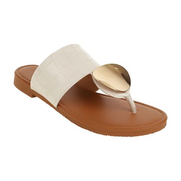 RKSTN Womens Slippers Flat Flip Flops Beach Shoes Summer Non-Slip Flip Flops,Slippers for Women Indoor Outdoor