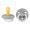 Cloud Night, variant on BIBS Pacifiers | Natural Rubber Baby Pacifier | Set of 2 BPA-Free Soothers | Made in Denmark | Size 0-6 Months