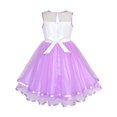 thumbnail image 2 of Girls Dress Unicorn Pageant Holiday Purple Tutu Princess 6 Years, 2 of 6