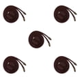 thumbnail image 1 of Decodeary Leather Drawstring Replacement Strap for Bucket Handbag Bag Coffee 5Set, 1 of 6