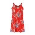 thumbnail image 4 of Ovzne Robes pour Femmes Robe Mode Robe Décontractée pour Femmes Imprimée Sans Manches Robe Grande Taille Robe Imprimée Liquidation, 4 of 5