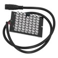 thumbnail image 2 of Infrared Camera Auxiliary Lamp, 940nm Camera Light Board DC12V 48 Black Discrete LEDs Automatic Sensing Built in Light Sensor  for Home Indoor Use, 2 of 7