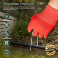thumbnail image 3 of Galvanized Landscape Staples and Garden Stakes 36 Inch 3ft 25 Pack, 3 of 5