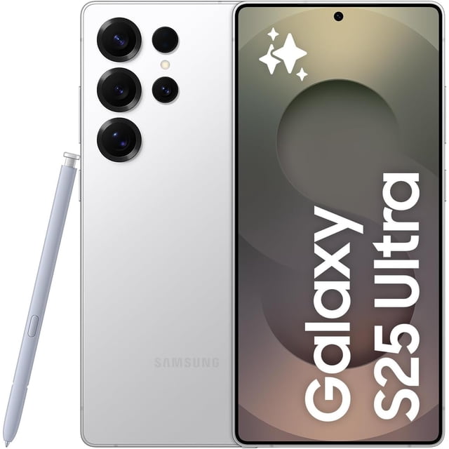Samsung Galaxy S25 Ultra / 512 Go - Titane Blanc Argent - Déverrouillé - Neuf