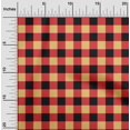 thumbnail image 1 of oneOone Polyester Lycra Fabric Gingham Check Printed Craft Fabric BTY 56 Inch Wide, 1 of 4
