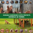 thumbnail image 3 of GloryStar Heavy Duty Hot-Dip Galvanized Welded Wire Mesh Fence, Perfect for Garden Security, Animal Enclosures, and Poultry Netting, Long-Lasting Rust-Resistant Outdoor Solution, 3 of 7