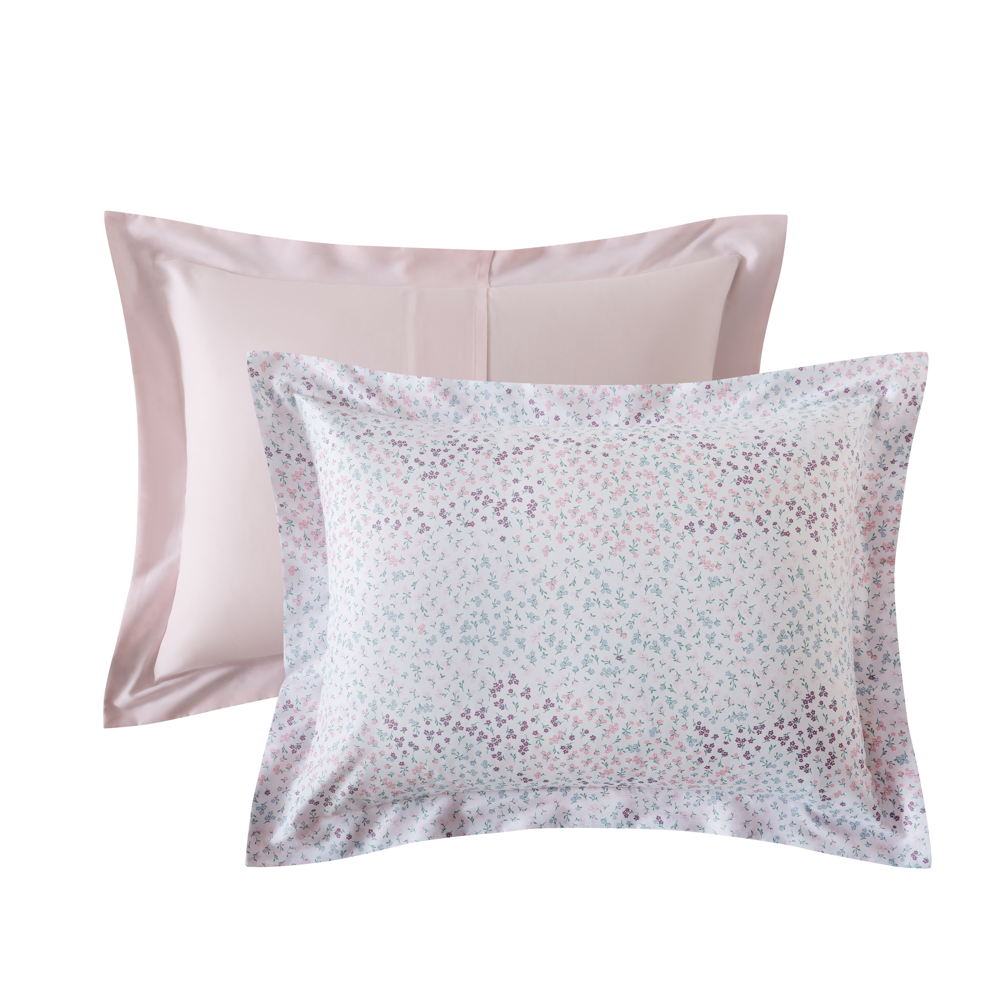 Mainstays – Ensemble de literie tout-en-un réversible avec couette et draps, 5 pièces, format simple très grand (Twin XL), rose blush