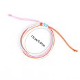 thumbnail image 3 of Braided Bracelet Adjustable Chic Multicolor Aesthetic Jewelry Drawstring Handcrafted Hand Rope Women Accessories for Teen Girls Pink+Orange, 3 of 9