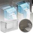 thumbnail image 2 of Wall Mounted Acrylic Wet Wipes Dispenser Holder for Kitchen and Bathroom Storage Organizer Keep Tissues Fresh, 2 of 4