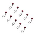 thumbnail image 2 of LED Side Marker Light, IP68 Waterproof Round Rear Indicator Taillight 12-24V 10pcs Universal  For RV For Truck For Pickup Red Light,White Light,Yellow Light, 2 of 8