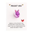 thumbnail image 1 of Cheapark English Encouragement Bunny Pocket Card Desktop Decorative with Inspirational Blessings for Home Office Spring Gift, 1 of 6
