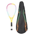 thumbnail image 2 of Training Squash Racquet, 23in Gift Shock Absorption Large Racquet Face Lightweight Aluminum Alloy Structure Soft Junior Squash Racket  for Playground for Kids, 2 of 7