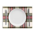 thumbnail image 4 of Fabstyles Celebration Plaid Cotton Placemats Set of 4 Christmas Machine Washable Table Mats Perfect for The Kitchen and Dining Table or Outdoor Tables, 4 of 6