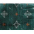 thumbnail image 4 of oneOone Georgette Viscose Fabric Check Kasuri Print Fabric By The Yard 42 Inch Wide, 4 of 4
