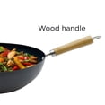 thumbnail image 4 of Starfrit Carbon Steel 12.5" (32cm) Wok, Non-Stick Carbon Steel, Induction Compatible, Heat Resistant Handle, Durable, Easy to Clean, 4 of 7