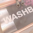 thumbnail image 4 of TopLLC Storage Bins Translucent Cosmetic Bag, Cosmetic Bag Set Frosted Translucent PVC With Zipper Handle Portable Travel Bag, Hangable And Handy Cosmetic Bag Storage Bags, 4 of 7