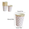 thumbnail image 3 of Home and Kitchen Cute Disposable Paper Cups Tissue Wedding Party Party Candy Fruit Paper Tray Cake Tray Kitchen Accessories Kitchen Organization Kitchen Decor Kitchen Gifts, 3 of 6