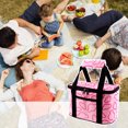 thumbnail image 1 of SuoKom Lunch Sac à Femmes Étanche Réutilisable Isolé Sac à Lunch Glacière - Bureau Travail École Pique-Nique Randonnée Sac à Lunch Taille Haute en Liquidation, 1 of 4