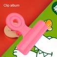 thumbnail image 1 of pitrice 16 Pieces Bag Chip Clips Paper Photo Heavy-Duty Food Binder Plastic Paper Clamp Spring Organizer Bill Note Fold Dorm Office Rose red L, 1 of 9