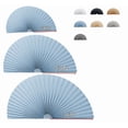 thumbnail image 2 of Arch Window Shade Light Filtering Pleated Shade Half Circle Self Adhesive Fabric Blinds Room Darkening Shades Stick on Easy Install Blinds Semi Circle Window Cover, 2 of 8