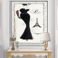 thumbnail image 3 of Elegance Glam Paris Diva I - Fashion Framed Canvas, 3 of 3