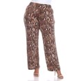 thumbnail image 1 of White Mark Pantalon Palazzo Imprimé pour Femmes, 1 of 5