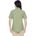 thumbnail image 3 of Harriton Ladies' Key West Short-Sleeve Performance Staff Shirt, 3 of 3