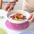 thumbnail image 2 of yingyy Tapis de Pot Antidérapant Résistant à la Chaleur Napperon Rond Anti-Brûlure Porte-Gobelet Protecteur de Table de Cuisine Vert 1Ensemble, 2 of 6