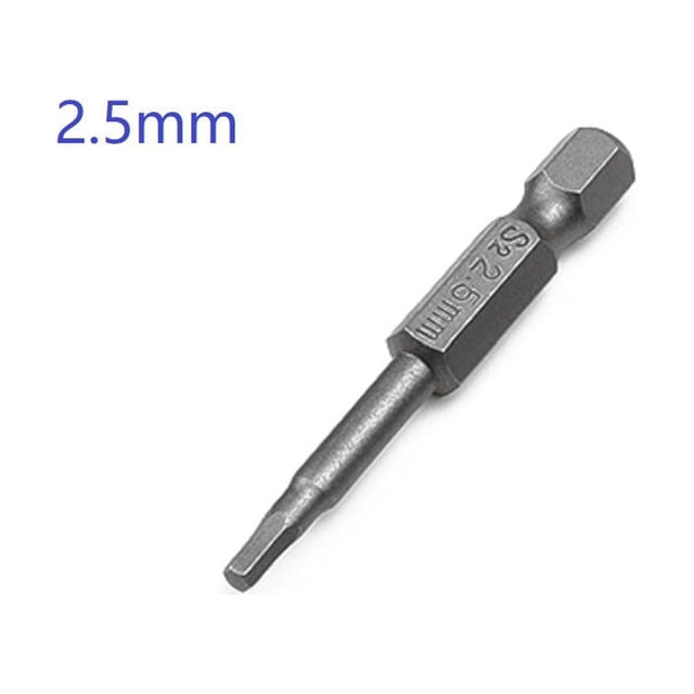 1 Pce Mèche Tournevis Hexagonal Changement Rapide Perceuse à Impact Longueur 50mm