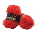 thumbnail image 1 of Vaidha Hand-woven Multicolor Knitting Velvet Crochet Coral Yarn, 1 of 1