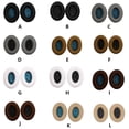 thumbnail image 2 of Maoww Coussinets d'Oreille Coussin Antibruit Gaming Protection Auditive Oreillette Gamer Pièces de Réparation Remplacement pour Bose QC35 Écouteurs Blanc+bleu, 2 of 7