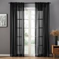 thumbnail image 1 of Sumhomie Tulle Drap Sheer Voile Rod Pocket Curtain Panel, 1 of 2