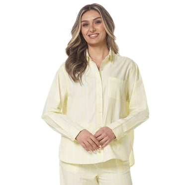 Secret Sleep Poplin Long Sleeve Shirt - Online exclusive