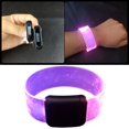 thumbnail image 3 of LED Battery Luminous Bracelet Running Armband Flashing Party Lightband A4N6, 3 of 9